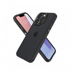 Kryt Spigen Ultra Hybrid na Apple iPhone 13 Pro Křišťálově čistý  Matná černá mrazivá 