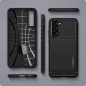 Kryt Spigen Rugged Armor na Samsung Galaxy S21 FE 5G Uhlíkové vlákno, Elegantní  Matná černá 