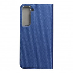 Peněženkové pouzdro Smart Case Book na Samsung Galaxy S22 Plus Tmavší modrý 