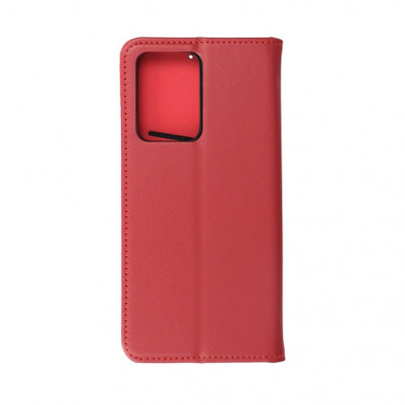 Peněženkové pouzdro Leather case SMART PRO na XIAOMI 11T Elegantní  Vinově červený 