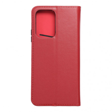 Peněženkové pouzdro Leather case SMART PRO na XIAOMI 11T Elegantní  Vinově červený 