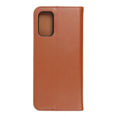 Peněženkové pouzdro Leather case SMART PRO na XIAOMI Poco M4 Pro 5G Elegantní  Hnědý 