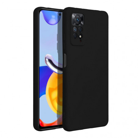 Kryt Silicone na XIAOMI Redmi Note 11 Pro Elegantní  Černý 