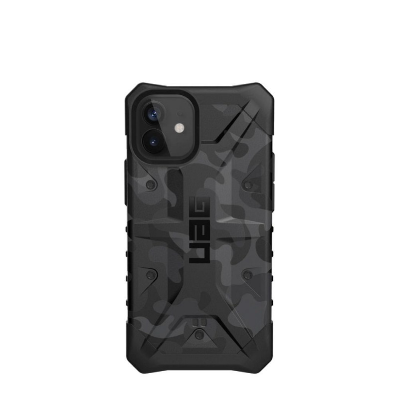 Kryt Urban Armor Gear Pathfinder na Apple iPhone 12 mini Prémiové pouzdro  MagSAFE  Noční kamufláž 