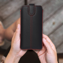 Univerzální pouzdro Pocket Case Ultra Slim M4 na Samsung Galaxy S10 Černý 