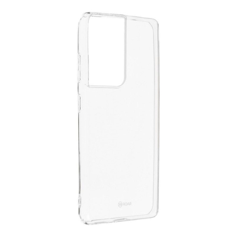 Kryt Roar Jelly Case na Samsung Galaxy S21 5G Průhledný 