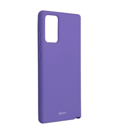 Kryt Roar Colorful Jelly na Samsung Galaxy Note 20 Fialový (Purple) 