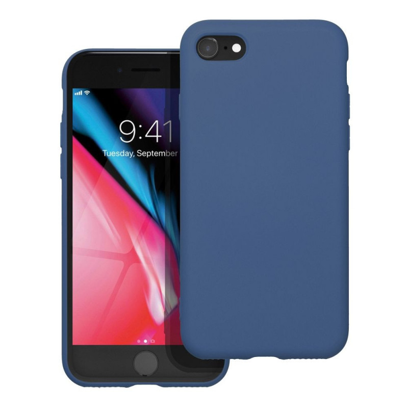 Kryt Silicone na Apple iPhone 8 Elegantní  Modrý 