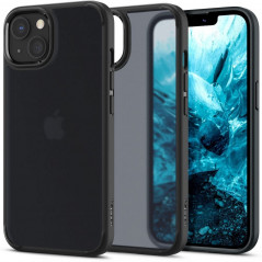 Kryt Spigen Ultra Hybrid na Apple iPhone 13 Křišťálově čistý  Matná černá mrazivá