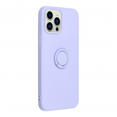 Kryt Silicone ring na Apple iPhone 13 Pro Max Fialový (Violet) 