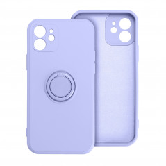 Kryt Silicone ring na Apple iPhone 7 Fialový (Violet) 