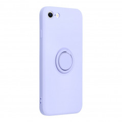 Kryt Silicone ring na Apple iPhone 8 Fialový (Violet) 