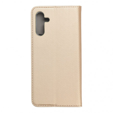 Peněženkové pouzdro Smart Case Book na Samsung Galaxy A04s Zlatý 