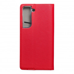 Peněženkové pouzdro Smart Case Book na Samsung Galaxy S22 Červený 