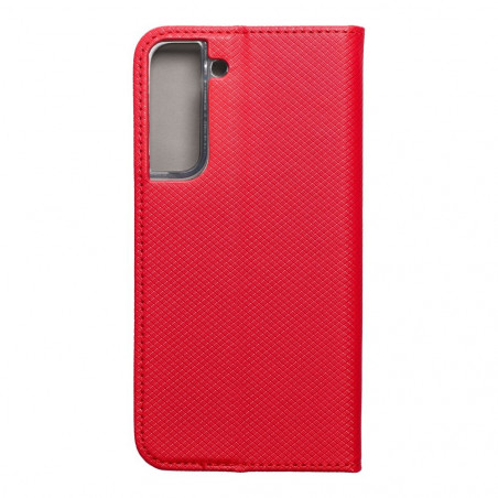 Peněženkové pouzdro Smart Case Book na Samsung Galaxy S22 Plus Červený 