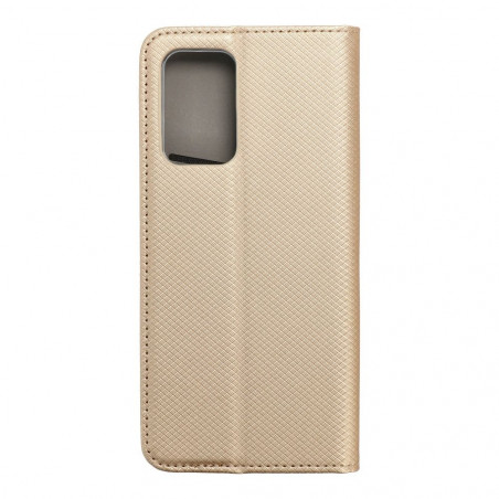 Peněženkové pouzdro Smart Case Book na Samsung Galaxy A52 LTE Zlatý