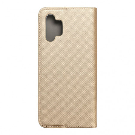 Peněženkové pouzdro Smart Case Book na Samsung Galaxy A32 LTE Zlatý 