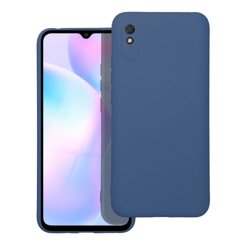 Kryt Silicone na XIAOMI Redmi 9A Elegantní  Modrý 