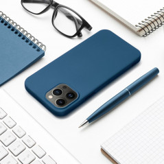 Kryt Silicone na XIAOMI Redmi 9C Elegantní  Modrý 