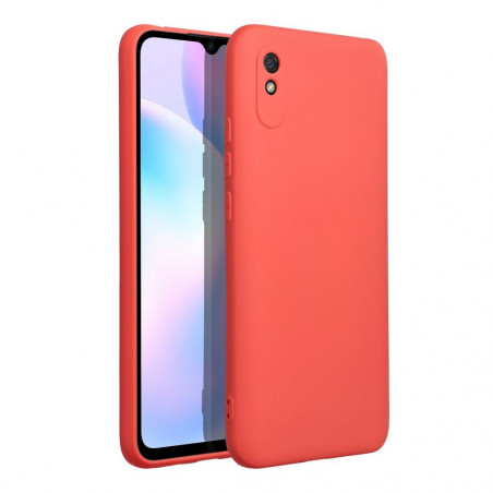 Kryt Silicone na XIAOMI Redmi 9A Elegantní  Broskvový