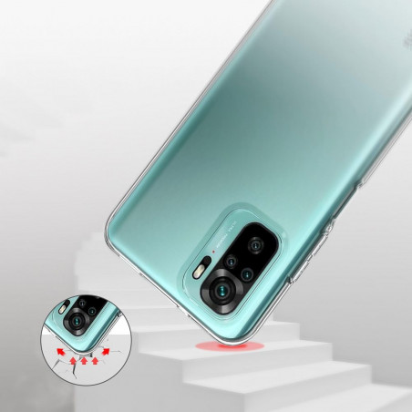 Kryt CLEAR 2mm BOX na XIAOMI Redmi Note 10 Průhledný 