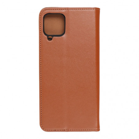 Peněženkové pouzdro Leather case SMART PRO na Samsung Galaxy A22 LTE Elegantní  Hnědý 