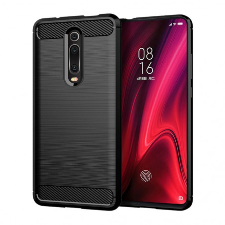 Kryt Carbon na XIAOMI Redmi 9T Elegantní  Černý 