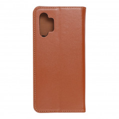 Peněženkové pouzdro Leather case SMART PRO na Samsung Galaxy A32 5G Elegantní  Hnědý