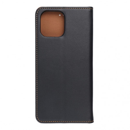 Peněženkové pouzdro Leather case SMART PRO na Apple iPhone 12 Pro Max Elegantní  Černý