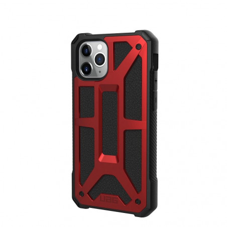 Kryt Urban Armor Gear Monarch na Apple iPhone 11 Pro Prémiové pouzdro  MagSAFE  Červený