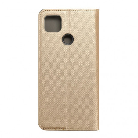 Peněženkové pouzdro Smart Case Book na XIAOMI Redmi 9C NFC Zlatý 