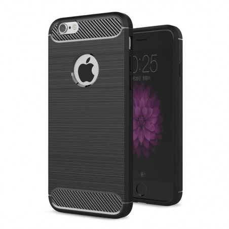 Kryt Carbon na Apple iPhone 5 5S Elegantní  Černý 