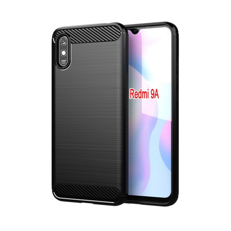 Kryt Carbon na XIAOMI Redmi 9C Elegantní  Černý 