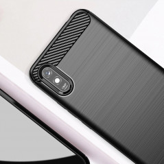 Kryt Carbon na XIAOMI Redmi 9AT Elegantní  Černý 