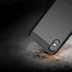 Kryt Carbon na XIAOMI Redmi 9AT Elegantní  Černý 