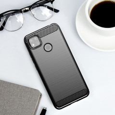 Kryt Carbon na XIAOMI Redmi 9A Elegantní  Černý 