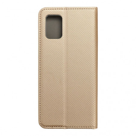 Peněženkové pouzdro Smart Case Book na Samsung Galaxy A51 LTE Zlatý