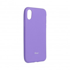 Kryt Roar Colorful Jelly na Apple iPhone X Fialový (Purple)