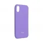 Kryt Roar Colorful Jelly na Apple iPhone XS Fialový (Purple) 