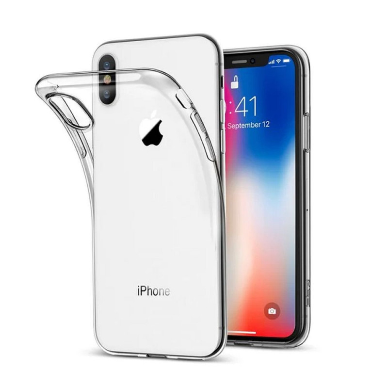 Kryt CLEAR 2mm BOX na Apple iPhone XS Průhledný 