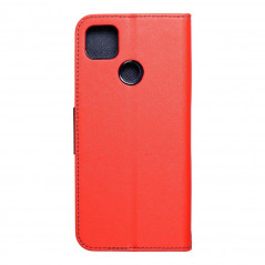 Peněženkové pouzdro Fancy Book na XIAOMI Redmi 9A Červený / Námořnická modrá 