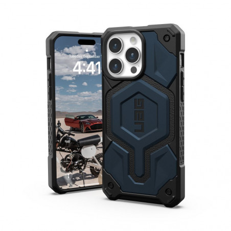 Kryt Urban Armor Gear Monarch Pro na Apple iPhone 15 Pro Max MagSAFE  Kevlarově černý 