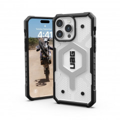 Kryt Urban Armor Gear Pathfinder na Apple iPhone 15 Pro Max Prémiové pouzdro  MagSAFE  Ledová