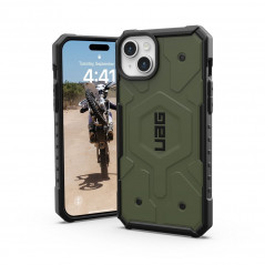 Kryt Urban Armor Gear Pathfinder na Apple iPhone 15 Plus Prémiové pouzdro  MagSAFE  Olivový 