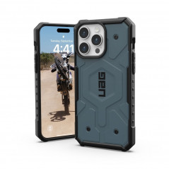 Kryt Urban Armor Gear Pathfinder na Apple iPhone 15 Pro Max Prémiové pouzdro  MagSAFE  Oblačno modrý