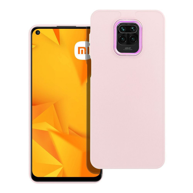 Kryt FRAME na XIAOMI Redmi Note 9S Elegantní  Pudrově růžový 