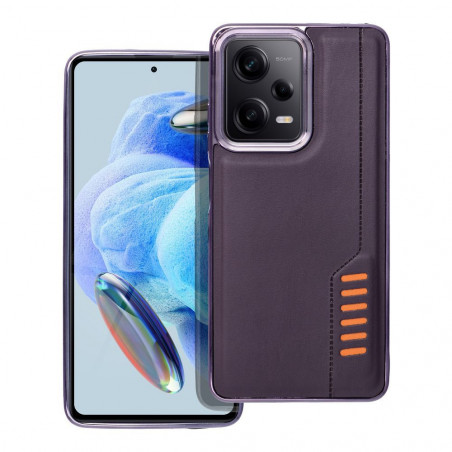 Kryt MILANO na XIAOMI Redmi Note 12 Pro 5G Tmavě fialový (purple)