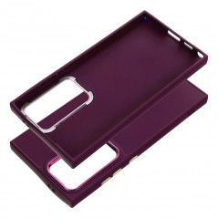 Kryt FRAME na Samsung Galaxy S24 ULTRA Elegantní  Fialový (Purple) 