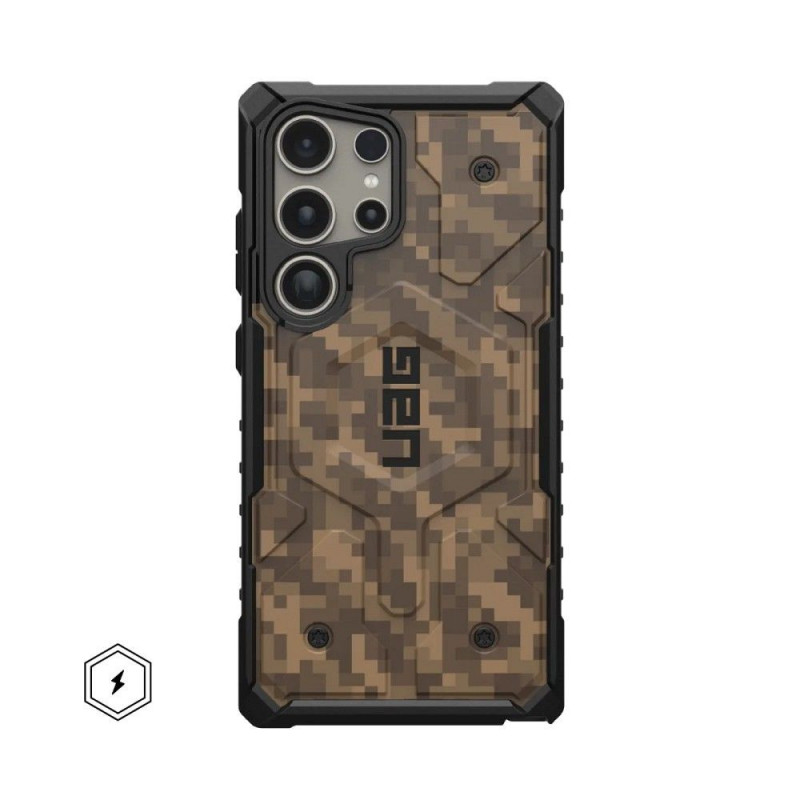 Kryt Urban Armor Gear Pathfinder SE na Samsung Galaxy S24 ULTRA Magnet digi camo dark earth 