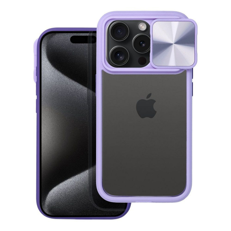 Kryt Slider na Apple iPhone 14 Fialový (Purple) 